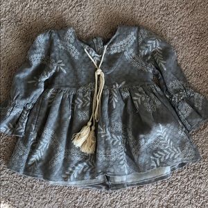 Toddler boho shirt.